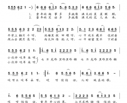 悄悄话王希异词黄磊曲简谱