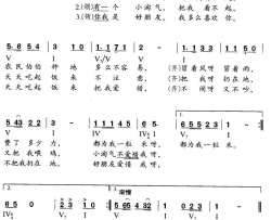 我是一粒米简谱