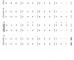 练习曲17钢琴简谱-数字双手-EOP团队