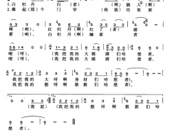 我的憨敦敦简谱