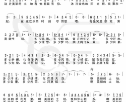 节日欢歌不同版本简谱-王莹演唱