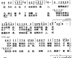 马车在晚霞里游荡晨枫词楚兴元曲马车在晚霞里游荡晨枫词 楚兴元曲简谱