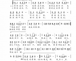 你我一家简谱-李晖演唱-车行/戚建波词曲