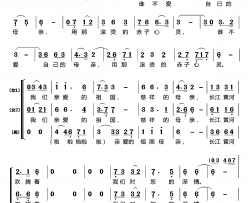 祖国慈祥的母亲(男女三声部重唱〔梦之旅合唱组合〕)简谱-梦之旅组合演唱-林之翰曲谱