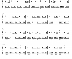 星之扉钢琴简谱-数字双手-根岸さとり