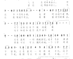 义薄情天海青天 电视剧简谱-黎娅演唱-筱璇/颂今词曲