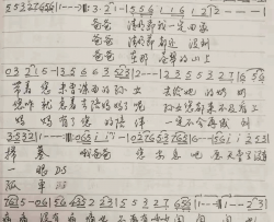 爸爸简谱-官悦平演唱-华崛/官悦平词曲