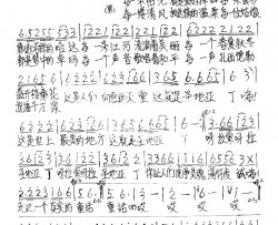 圣地亚丁简谱-次真降措演唱
