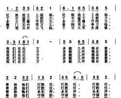 做棉衣简谱-刘淑芳演唱-杜涛声/冼星海词曲