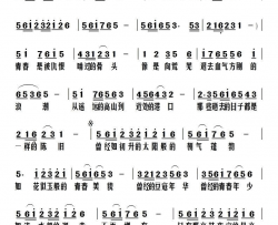 青春简谱