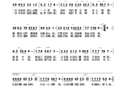 红星闪耀照东方(为庆祝中国共产党20大胜利召开而作)简谱-蒋兆兵曲谱