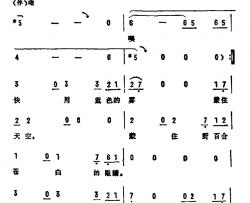 睡吧，山谷简谱-电视艺术片《天府之梦》选曲韦唯、程育-