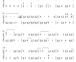 何为永恒钢琴简谱-数字双手-胡夏