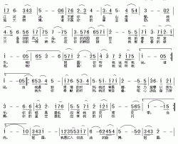 祖国你听我说简谱-炉膛词/居之浩曲