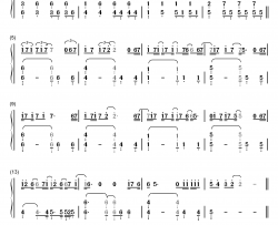 Perfect钢琴简谱-数字双手-Hedley