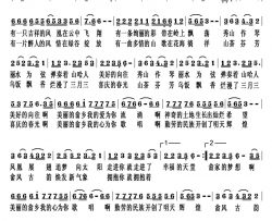 美丽畲乡简谱-钱万千演唱-鲍方/刘贵红词曲