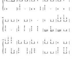 大笑江湖钢琴简谱-数字双手-小沈阳