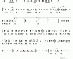 山远水远电视剧《怪王外传》主题曲简谱-李娜演唱-梁青/梁青词曲
