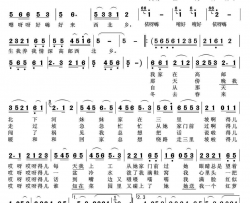 高邮西北乡吴岫明词曲高邮西北乡吴岫明 词曲简谱