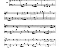 那一刻心动简谱-任子墨演唱-作曲：任子墨词曲