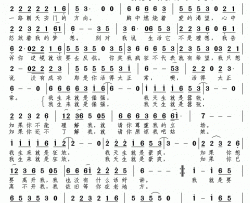 摇滚在路上简谱