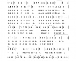 我和祖国一起飞祖国颂歌100首简谱