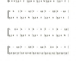 其实你不懂我的心五线谱、简谱对应版钢琴简谱-数字双手-童安格