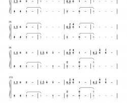 Scars钢琴简谱-Nils Frahm DJ Shadow演唱