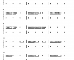 イザベラの唄钢琴简谱-数字双手-小畑貴裕