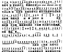 浪漫故事简谱-梁雁翎演唱-陈容森/陈容森词曲