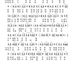 春天的情歌对唱版简谱-迪迷演唱-霍俊祥、马秀芳、马秀芳/高福友词曲
