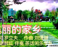 美丽的家乡女声独唱简谱-谢醉红演唱-罗立夫/刘泽湖词曲