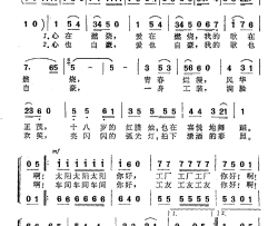 报到简谱