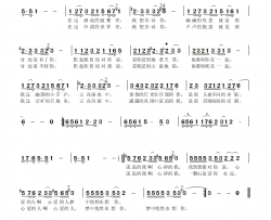 我的心依然爱你简谱-圣子演唱-圣子曲谱