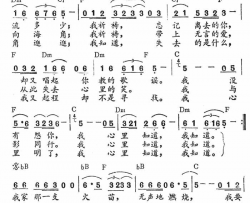 我祈祷带和弦简谱-周峰演唱-藏天朔/李维平词曲
