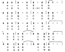 我走遍海角天涯[葡萄牙]简谱-葡萄牙民歌演唱