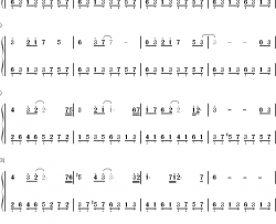 冬季到台北来看雨钢琴简谱-数字双手-孟庭苇