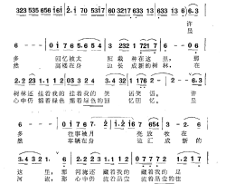 踏进这块土地简谱