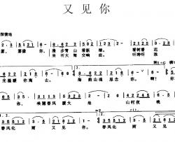 又见你简谱-郑兴文词/何永宁曲