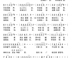 腾飞中国龙简谱-刘文娟演唱-张林丰/张远福词曲