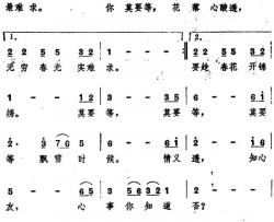 鲜花满月楼香港电视剧《陆小凤》插曲简谱