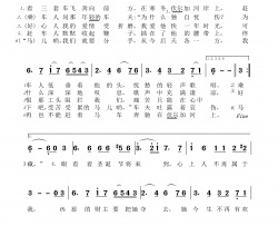 三套车俄罗斯民歌简谱