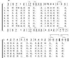 在穆罗姆城的路边简谱-奥莉加·沃隆涅茨演唱