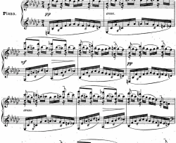 拉赫玛尼诺夫音乐瞬间Op.16No.2降e小调简谱