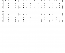 找朋友钢琴简谱-数字双手-未知