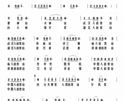 人民的靠山简谱