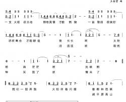 酿造悲欢简谱-电视剧《嫁到黑非洲》片尾歌