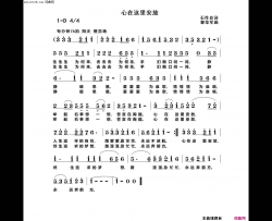 心在这里安放简谱