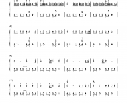 三葉の通学钢琴简谱-RADWIMPS演唱