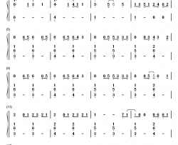 Dream It Possible钢琴简谱-数字双手-张靓颖